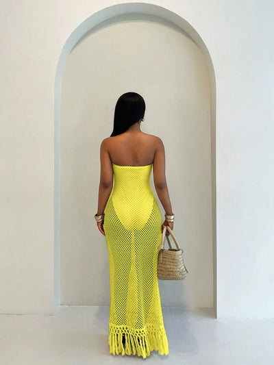 Mirage Fringe Maxi Dress