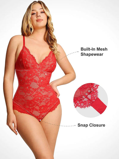 Laced in Lust™ Snatched Bodysuit.