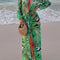 ISLA Printed Maxi Dress