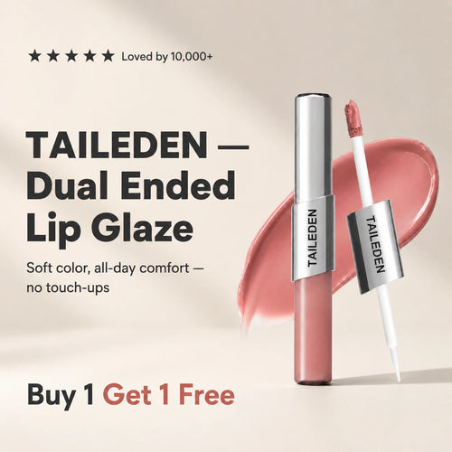 Perfect Twin Lip — Dual-Ended Liquid Lipstick with Velvet Matte Color and Glossy Shine