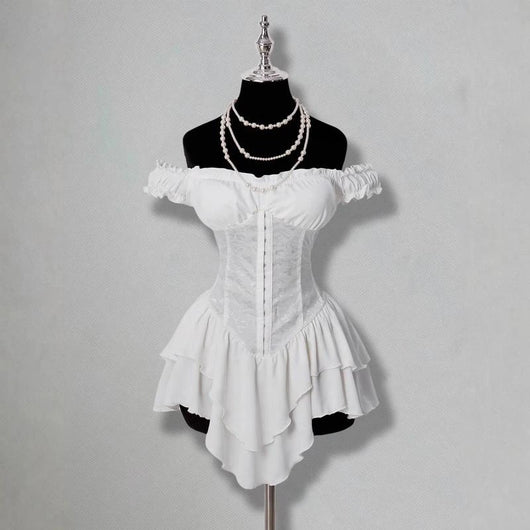 RAVEN Gothic Mini Dress