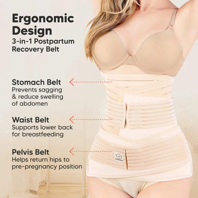 Revive Belt - 3-in-1 Post-Partum Belly Support Wrap