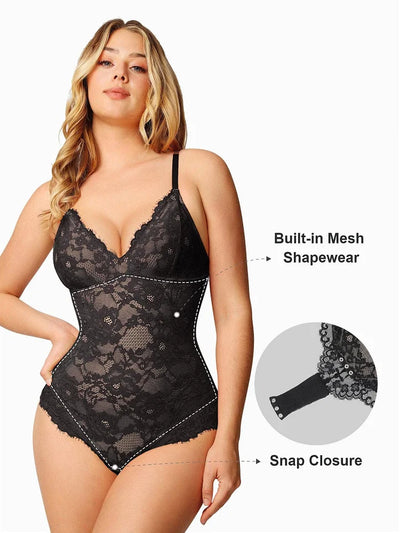 Laced in Lust™ Snatched Bodysuit.