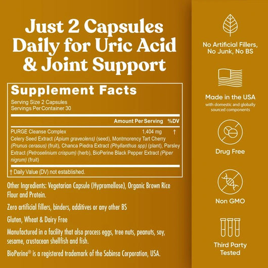 PURGE Uric Acid Cleanse