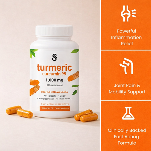 Turmeric Curcumin | 1000mg Capsules