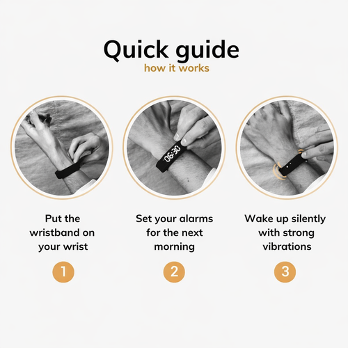 VibeRyze™ - Vibrating Alarm Band