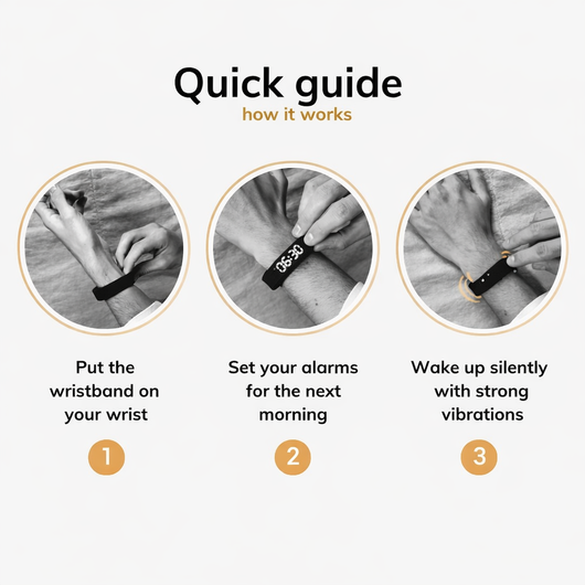VibeRyze™ - Vibrating Alarm Band