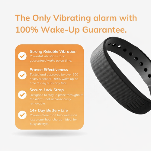 VibeRyze™ - Vibrating Alarm Band