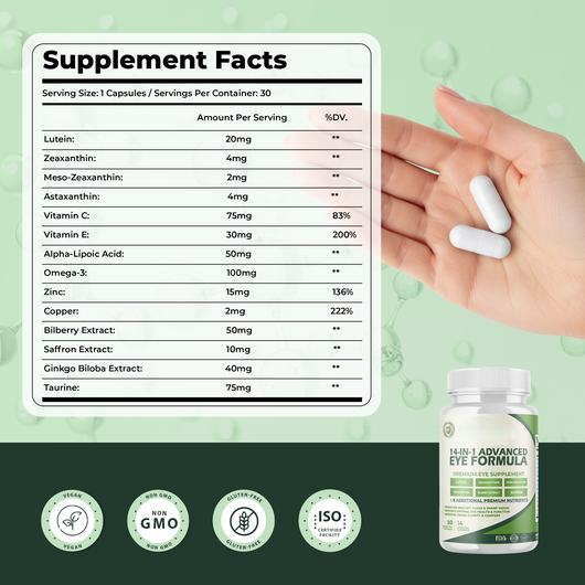 14-in-1 Advanced Eye Formula Capsules