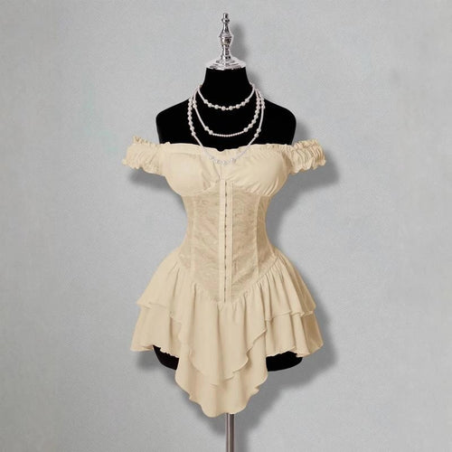 RAVEN Gothic Mini Dress