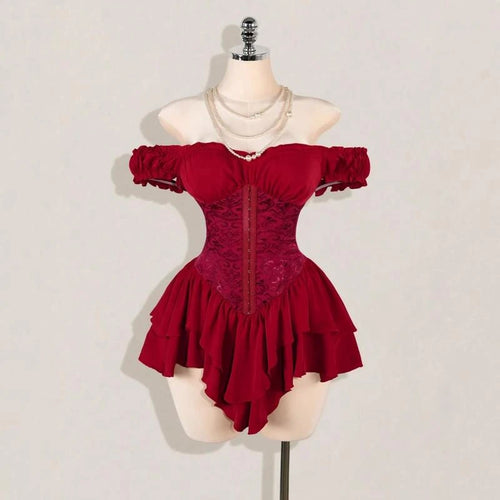 RAVEN Gothic Mini Dress